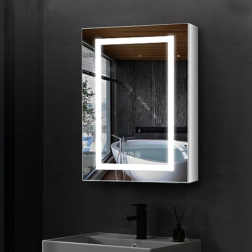 20 X 26 LED Medicine Cabinet with Mirror U4650