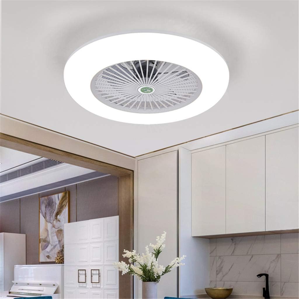 White 22 In Enclosed Ceiling Fan With Lights G507966