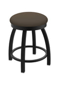 18x22 Swivel Vanity Stool with Black Wrinkle Finish F53667