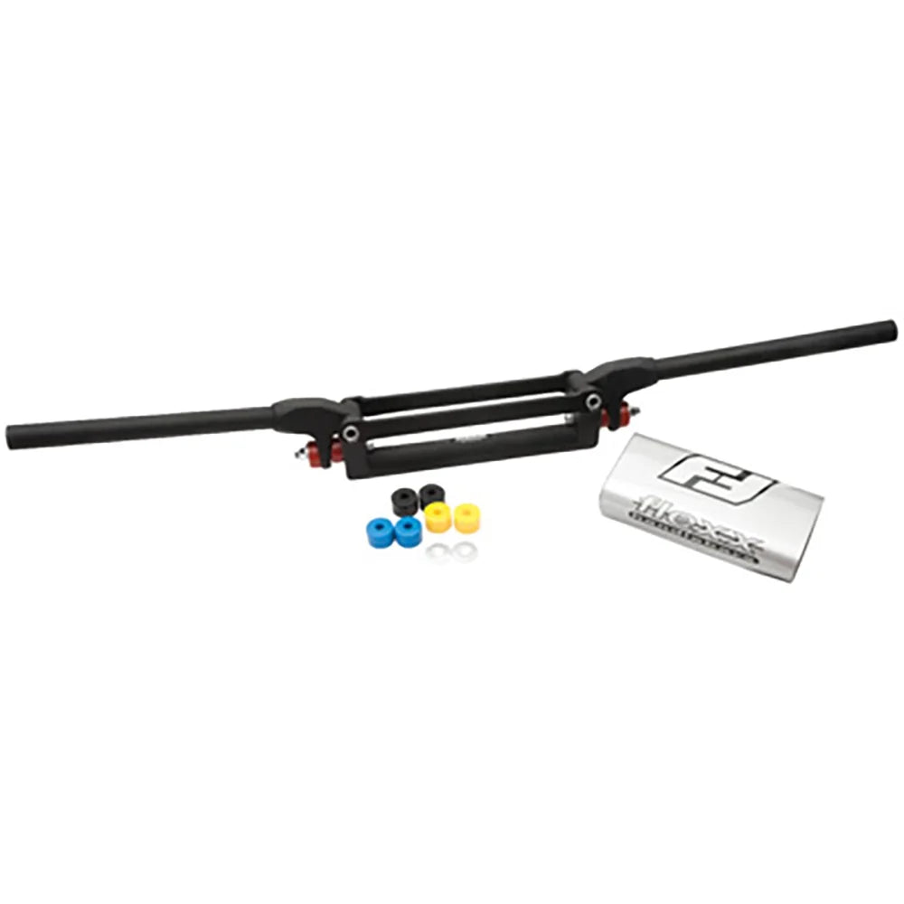 1 1/8 Handlebar 10 Degree Moto Black X5176