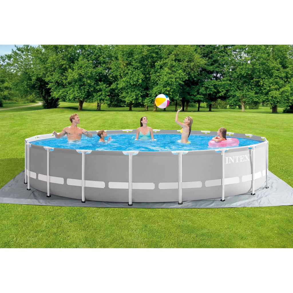 20ft x 52in Above Ground Swimming Pool Set with Filter Pump Y94625