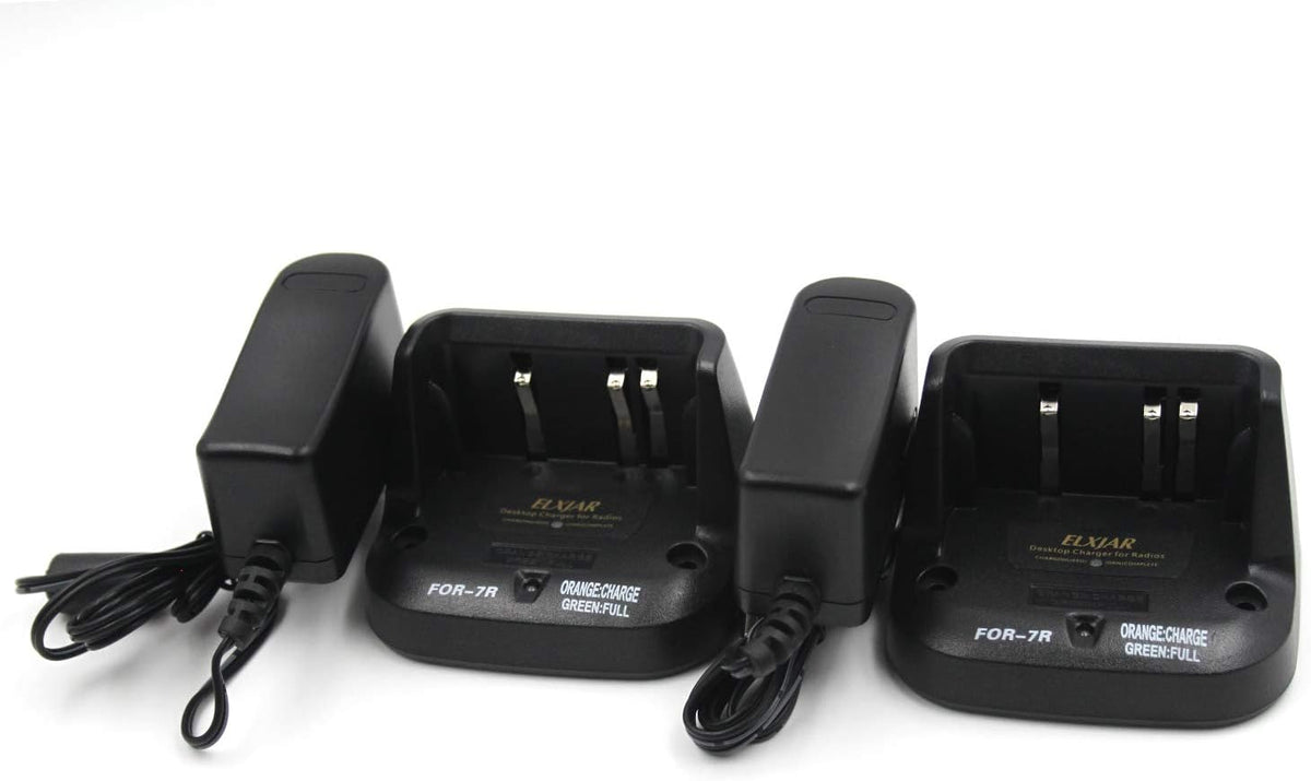 (2-Pack) Battery Charger Compatible with Yaesu Vertex VX-5R VX-6 VX-7R Standard Horizon HX460 HX471 U915