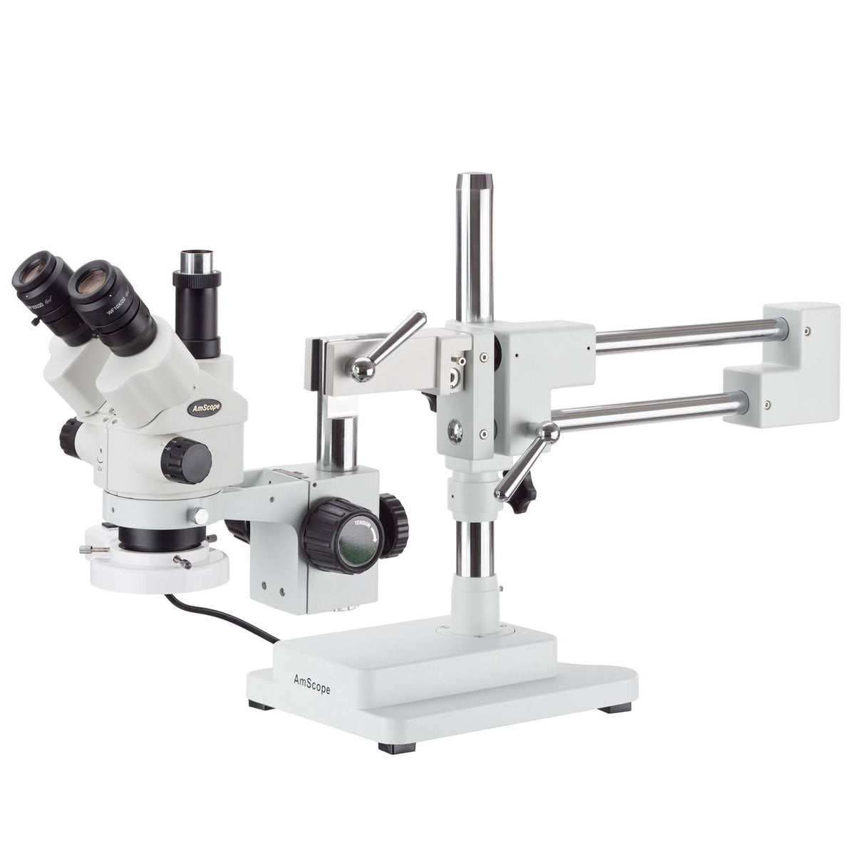 Simul-Focal Stereo Boom Stand Microscope with Fluorescent Light I9485