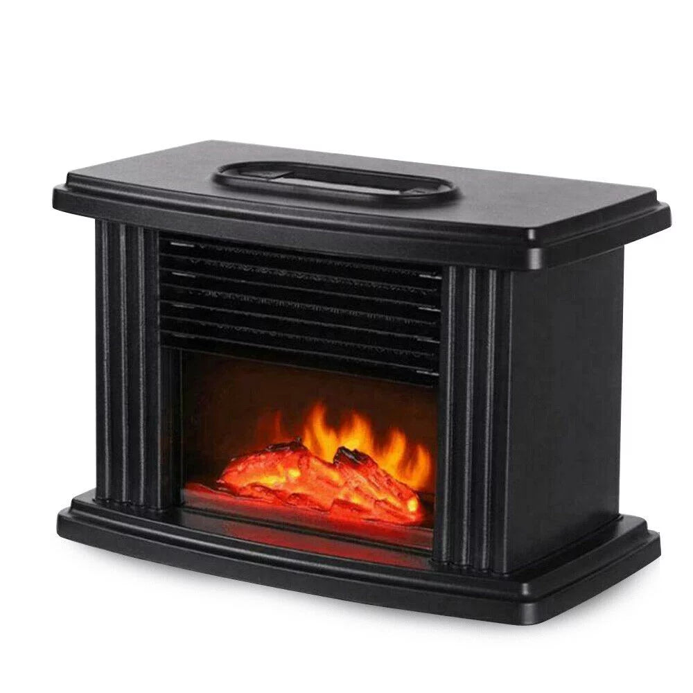 1000W Mini Electric Fireplace Stove Heater H74410