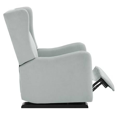 Light Gray Gliding Recliner S977147