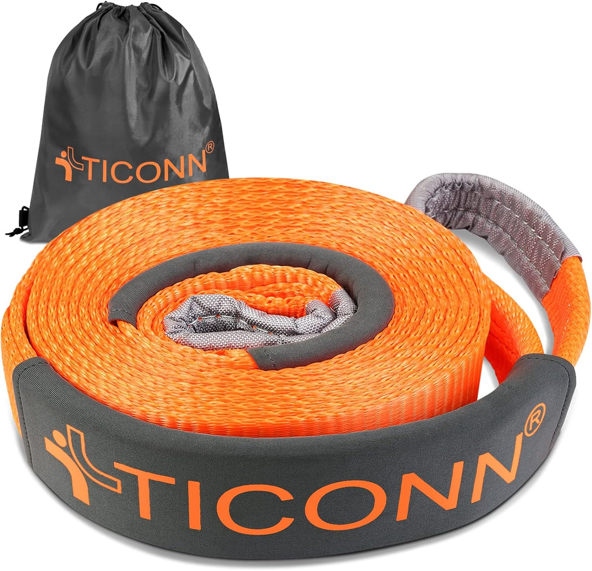 Recovery Tow Strap with Tree Saver, 35,000 lbs Break Strength V541166