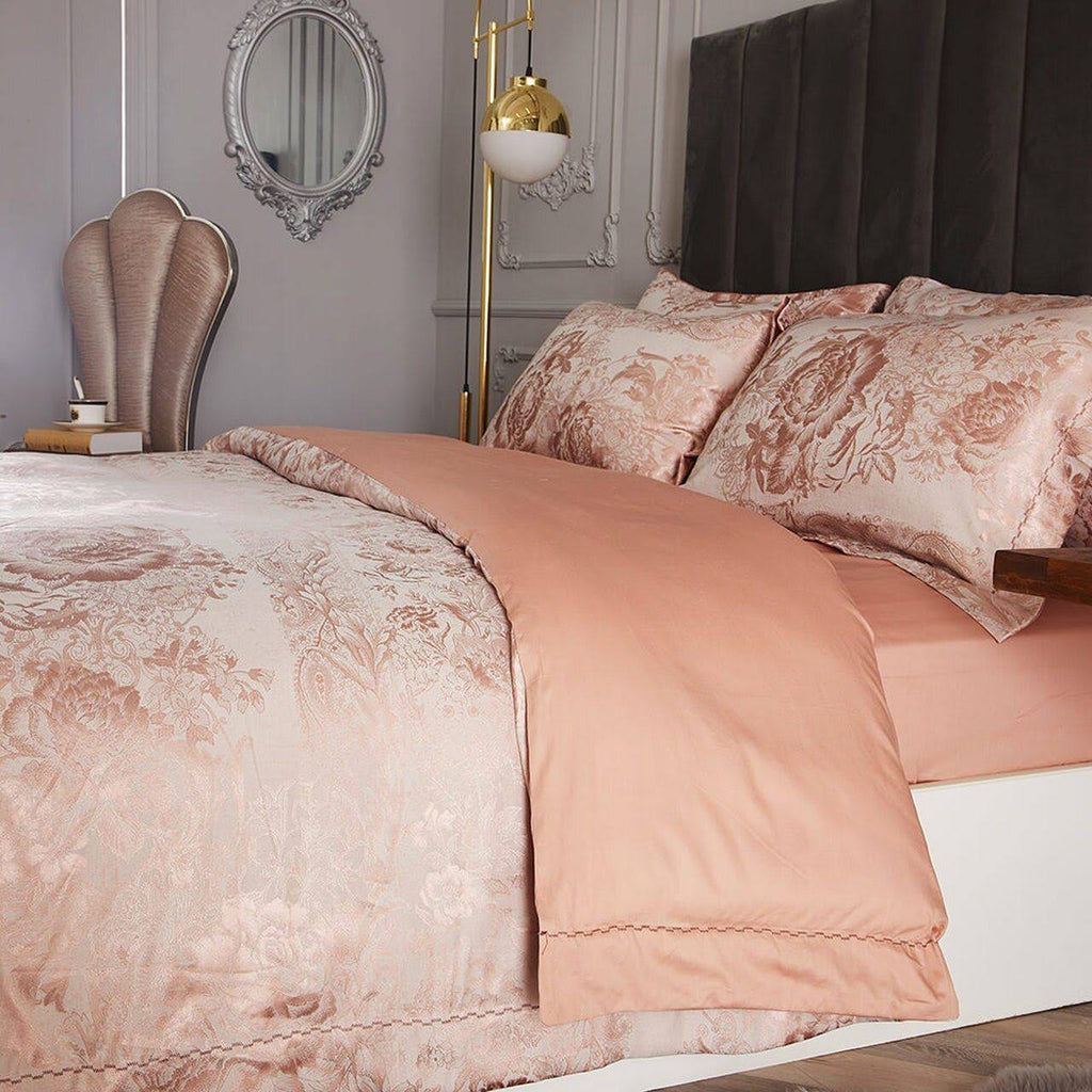 Queen Size 6 Piece Jacquard Bedding Duvet Cover Set H212