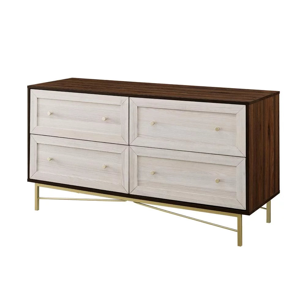 56" 4-Drawer Modern Bedroom Dresser C335