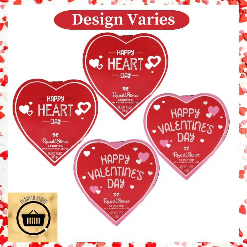 Heart Shaped Chocolate Gift Boxes Set Of 4 P6169