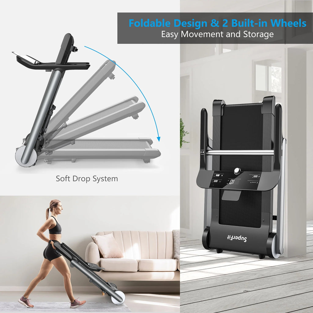 Folding Electric Treadmill F5979