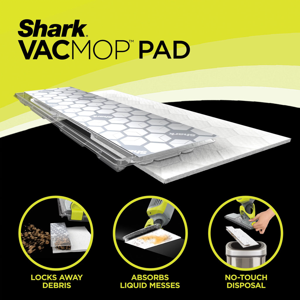 Cordless Hard Floor Vacuum Mop with Disposable Pad F539