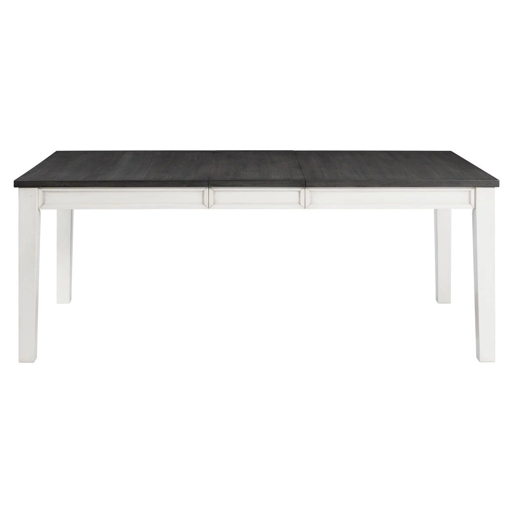 White Dining Table with Storage E6560