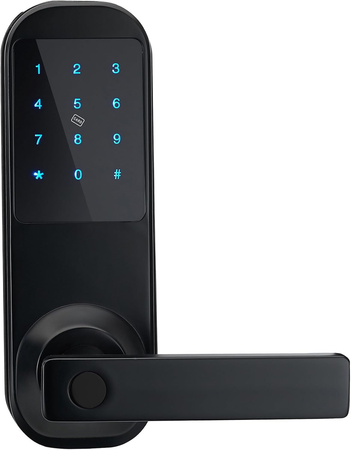 Bluetooth Digital Door Lock with Code, APP, Card and Key V27209
