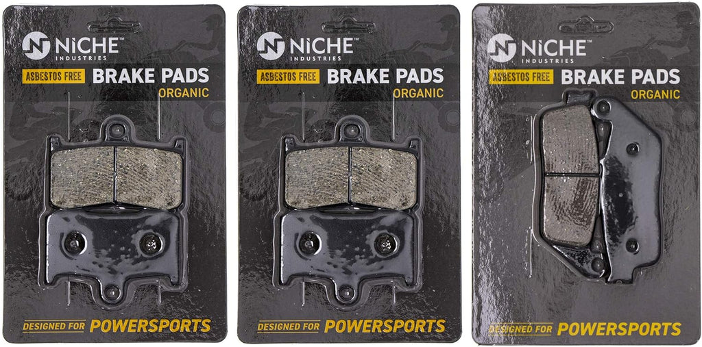 Organic Brake Pad Set Pack of 2 Z617