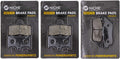 Organic Brake Pad Set Pack of 2 Z617