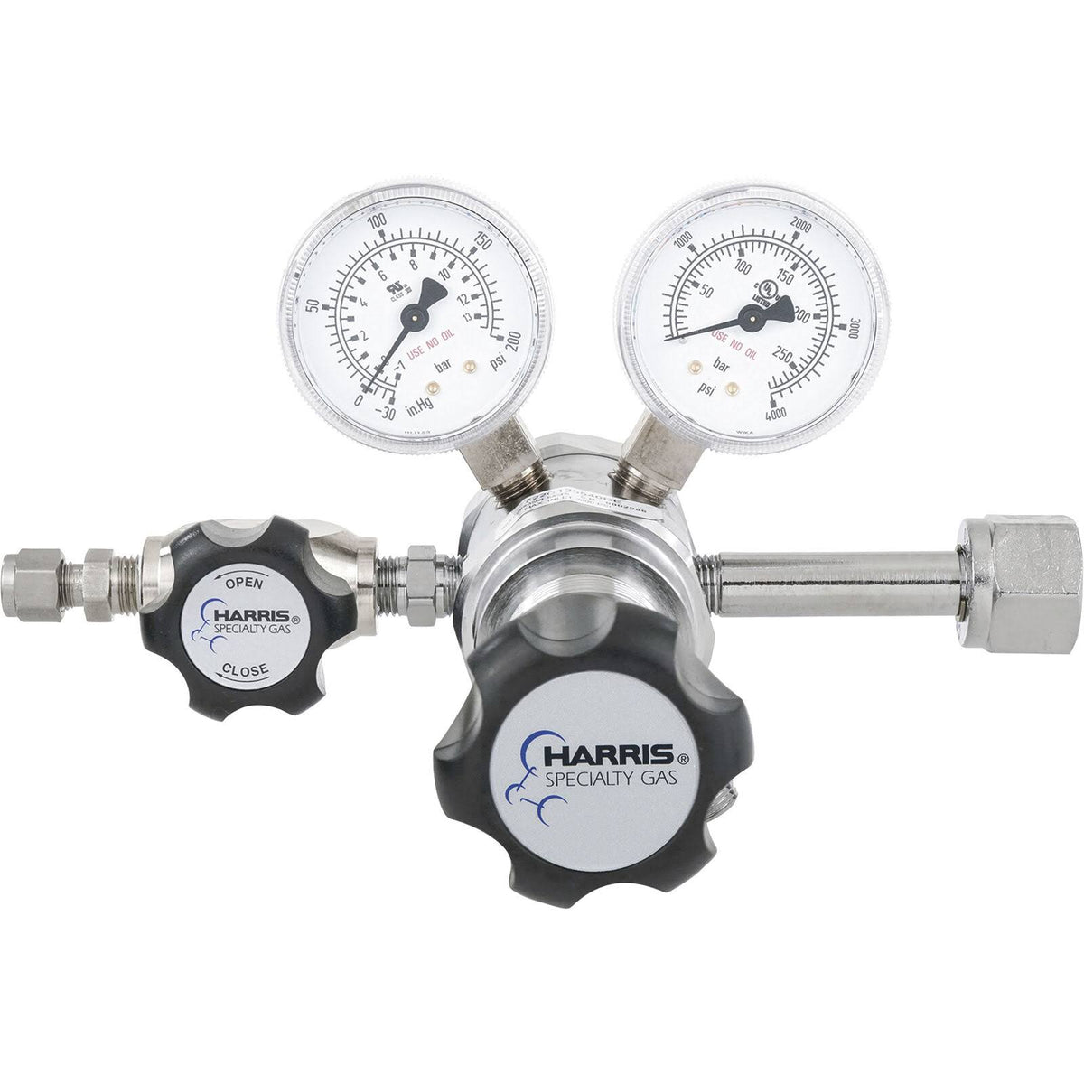 Two-Stage Chrome-Plated Lab Regulator S40108