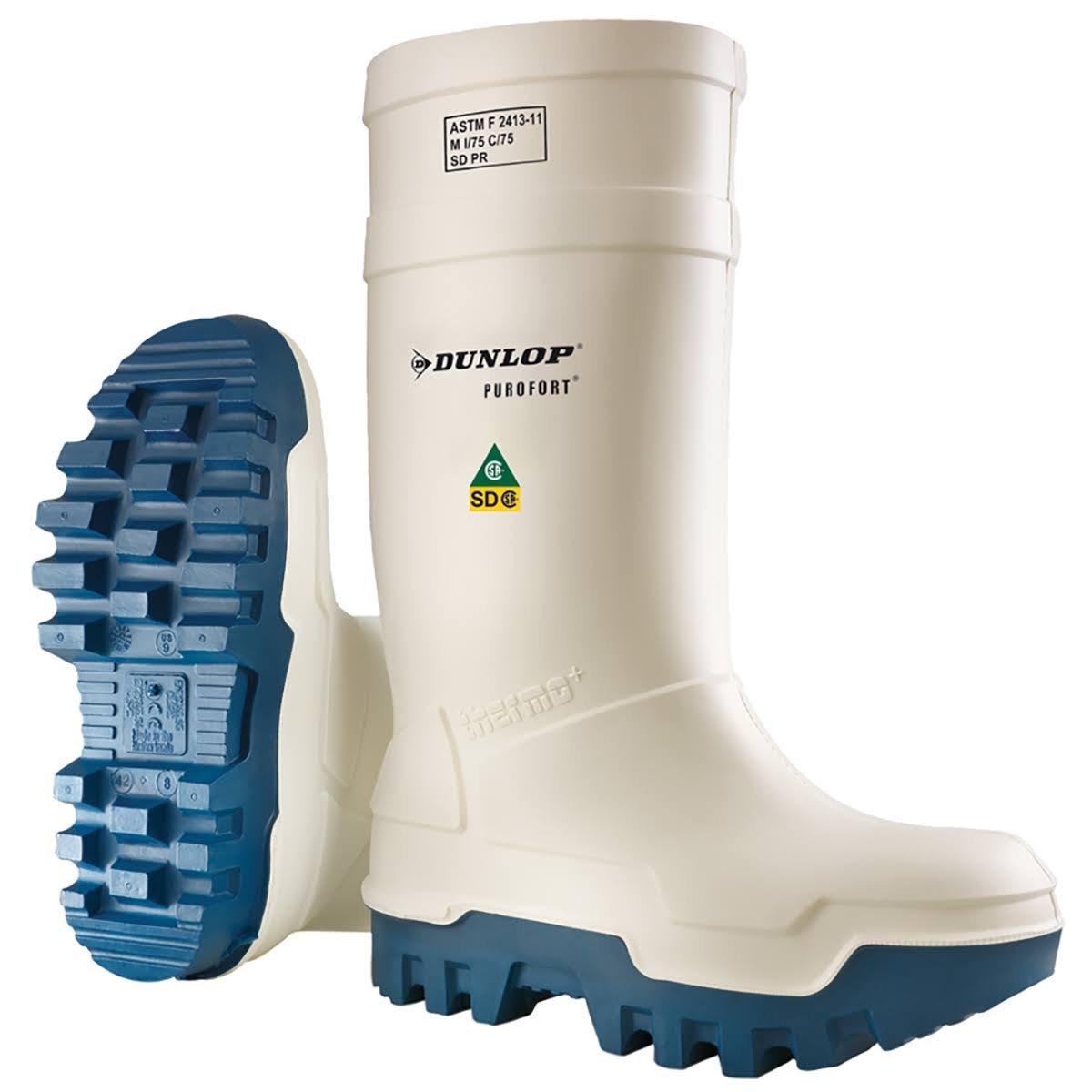 Full Safety White & Blue Size 13 Boots H938066