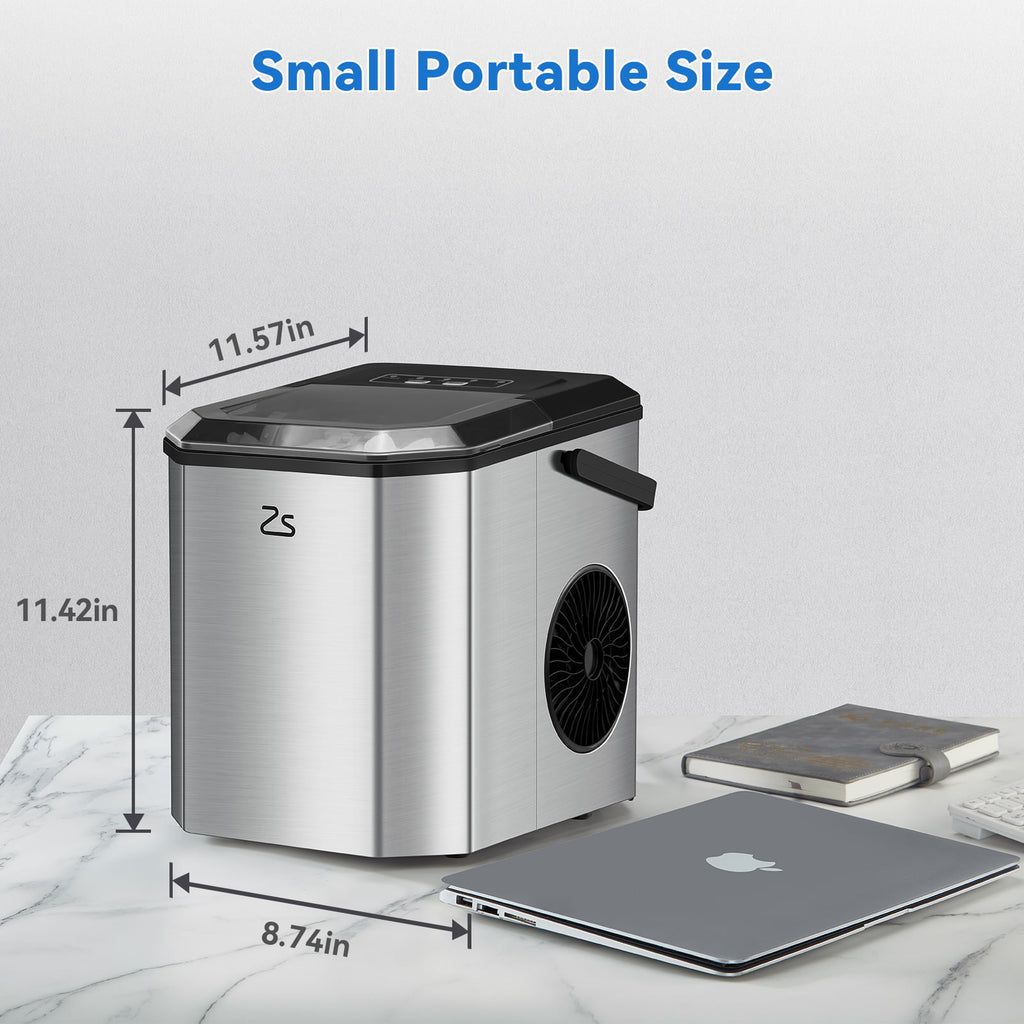 Countertop Nugget Ice Maker with Self-cleaning K1911
