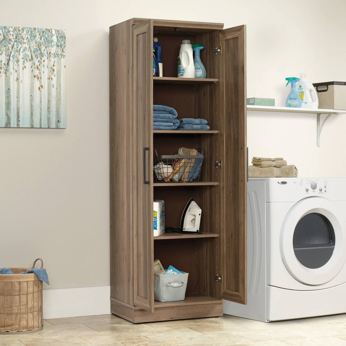 Salt Oak Storage Cabinet T552817