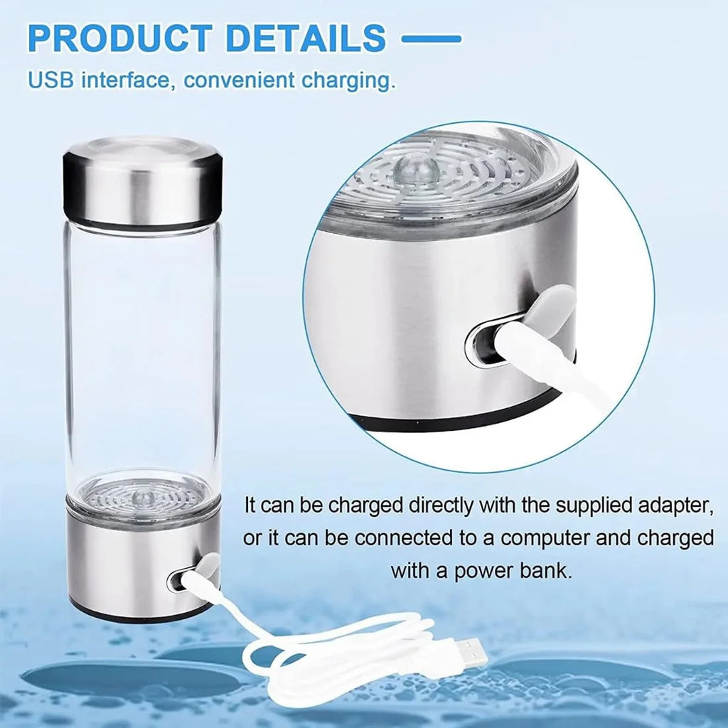 Hydrogen Water Bottle Glass Cup A960429