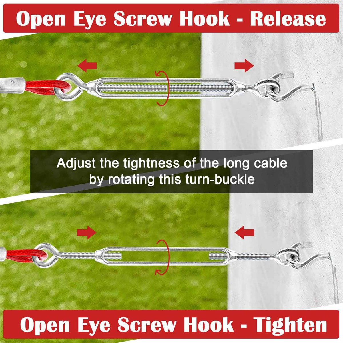 100FT Dog Tie Out Cable F2816