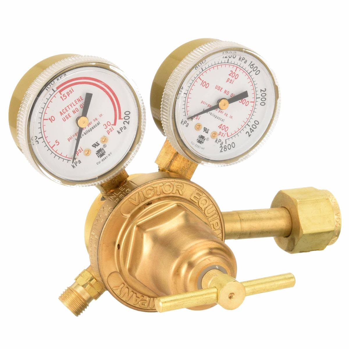 Acetylene Cylinder Regulator CGA-300 A906377