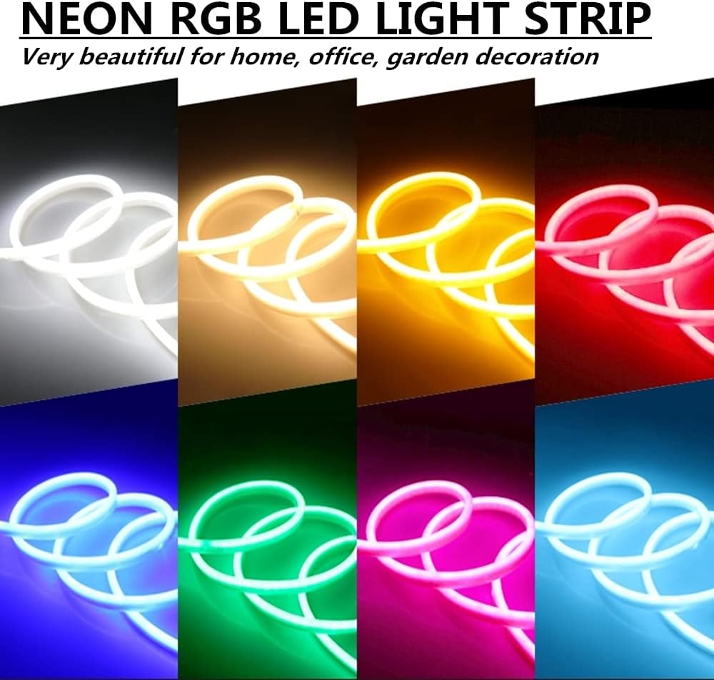 32.8ft RGB LED Rope Light with Remote, Pack of 2 V31061