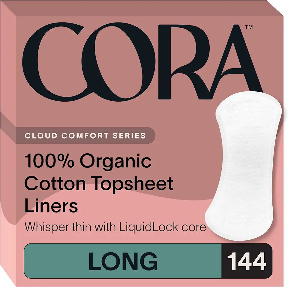 Organic Cotton Ultra Thin Unscented Long Liners 144 S946433