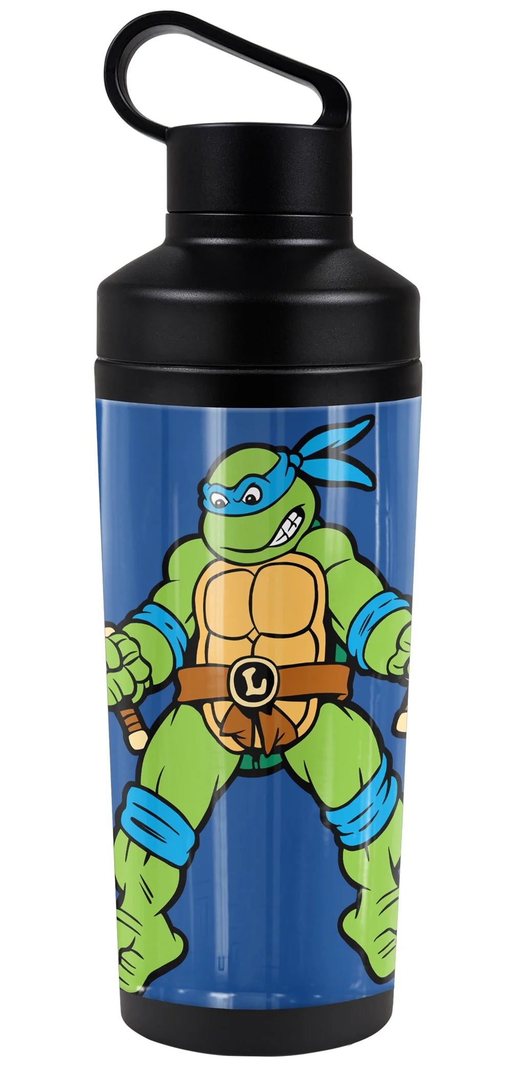 18 oz Vacuum Insulated Stainless Steel Water Bottle with 2-in-1 Loop Cap T3781
