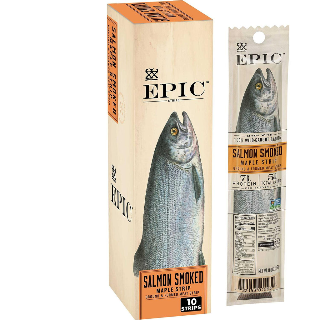Smoked Salmon Snack Strips B7679