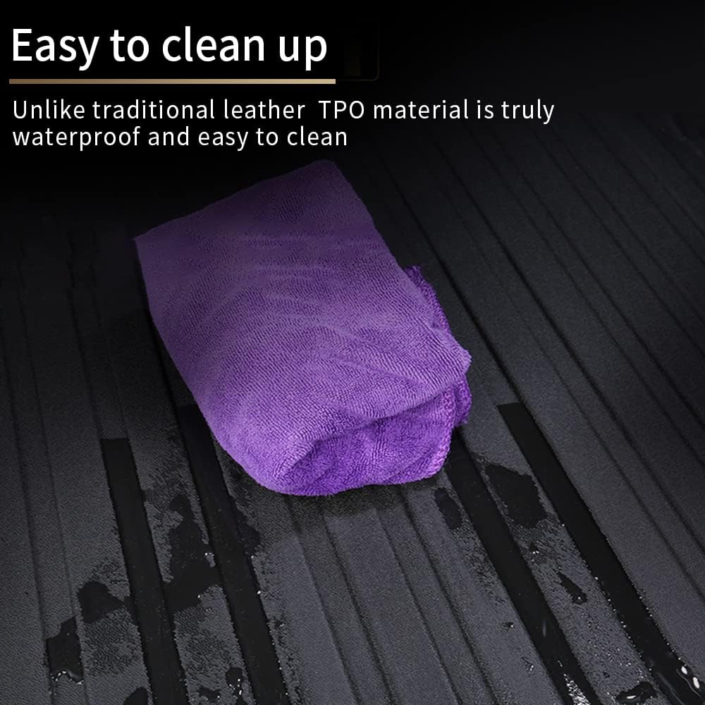 Black All Weather Cargo Trunk Liner Floor Mat A661208