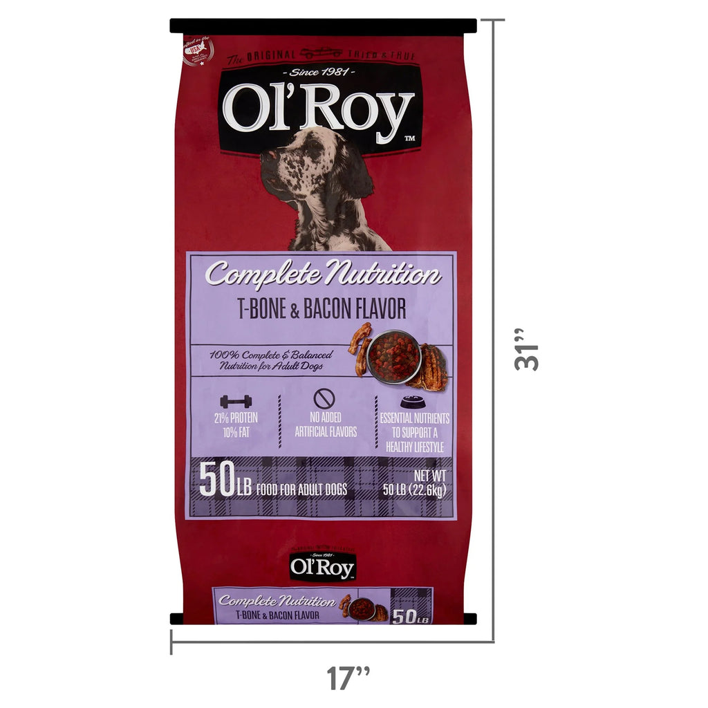 Dry Dog Food, 46 lbs N619