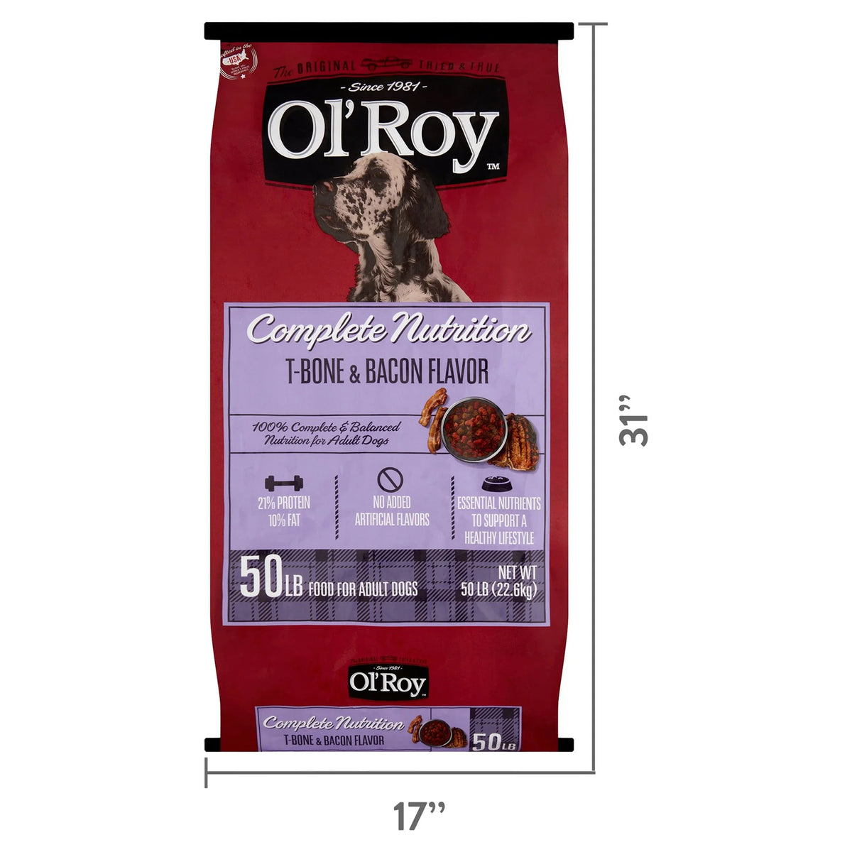 Dry Dog Food, 46 lbs N619