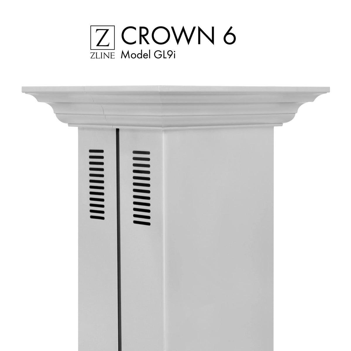 Crown Molding Profile 5 for Island Mount Range Hood S9872