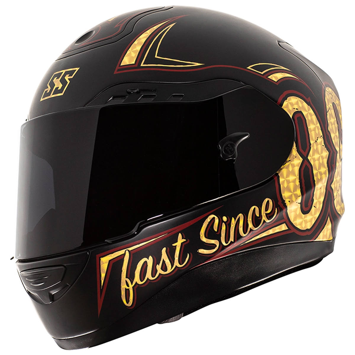 Black/Gold Helmet E5704