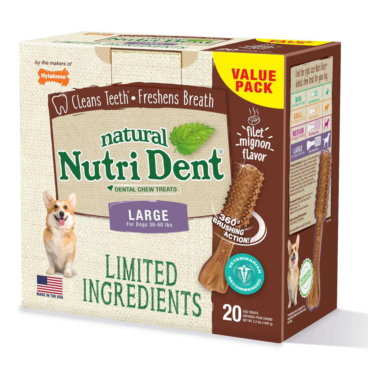 Filet Mignon Dental Chews M91780