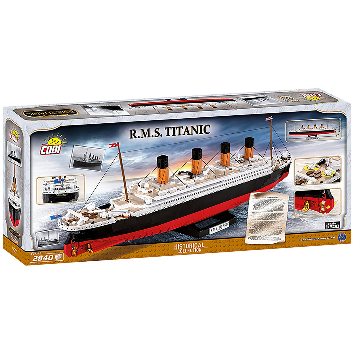 R.M.S Titanic 1:300 (2840 Pcs) K9495