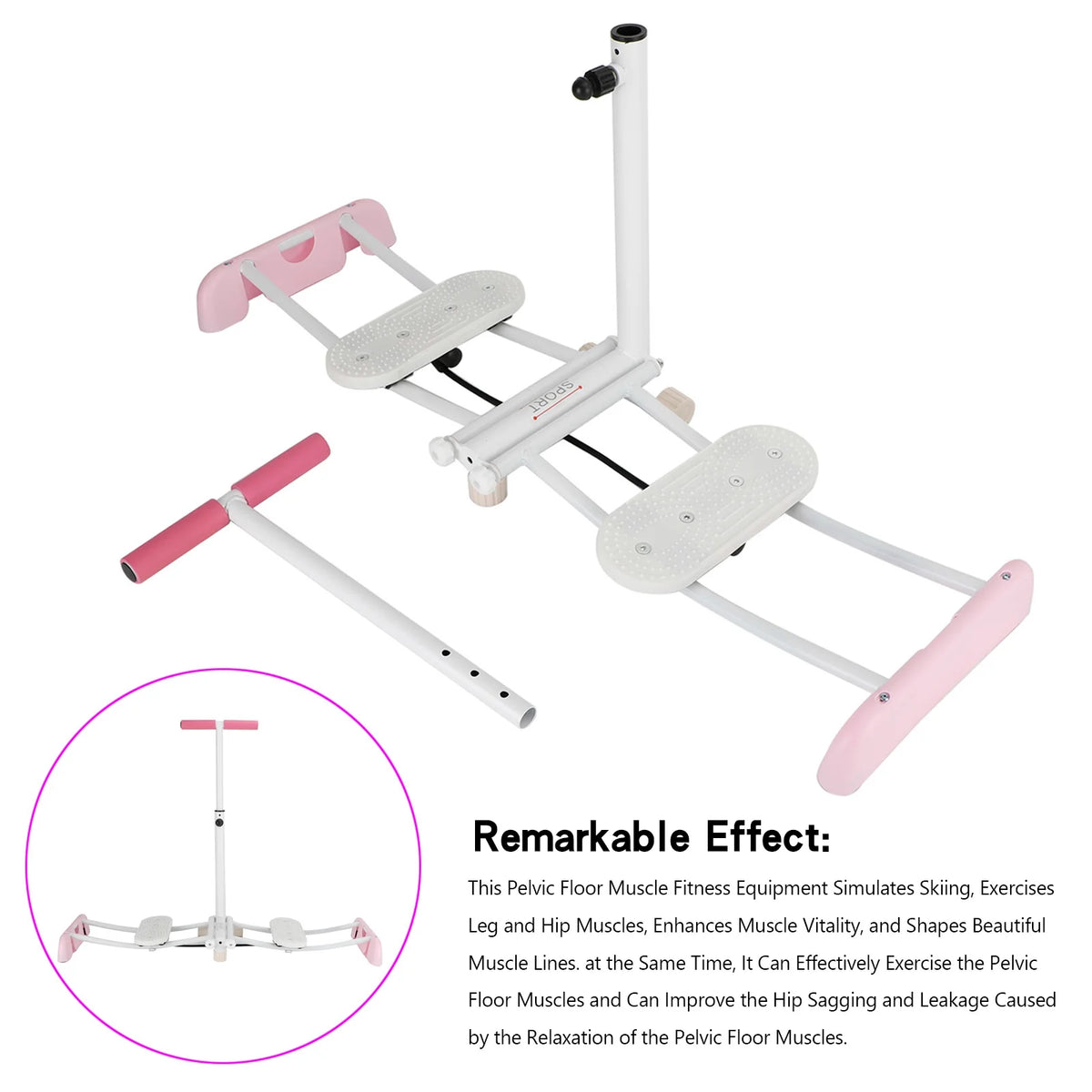 Ski Exercise Machine Leg Trainer Q86190