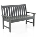 All-Weather HDPE 2-Person Outdoor Bench K907734