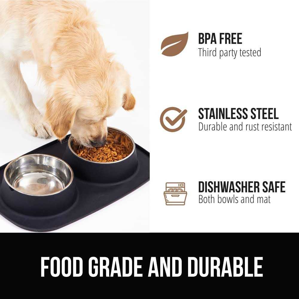 Waterproof BPA Free Cat and Dog Bowls Silicone Feeding Mat Set E6659