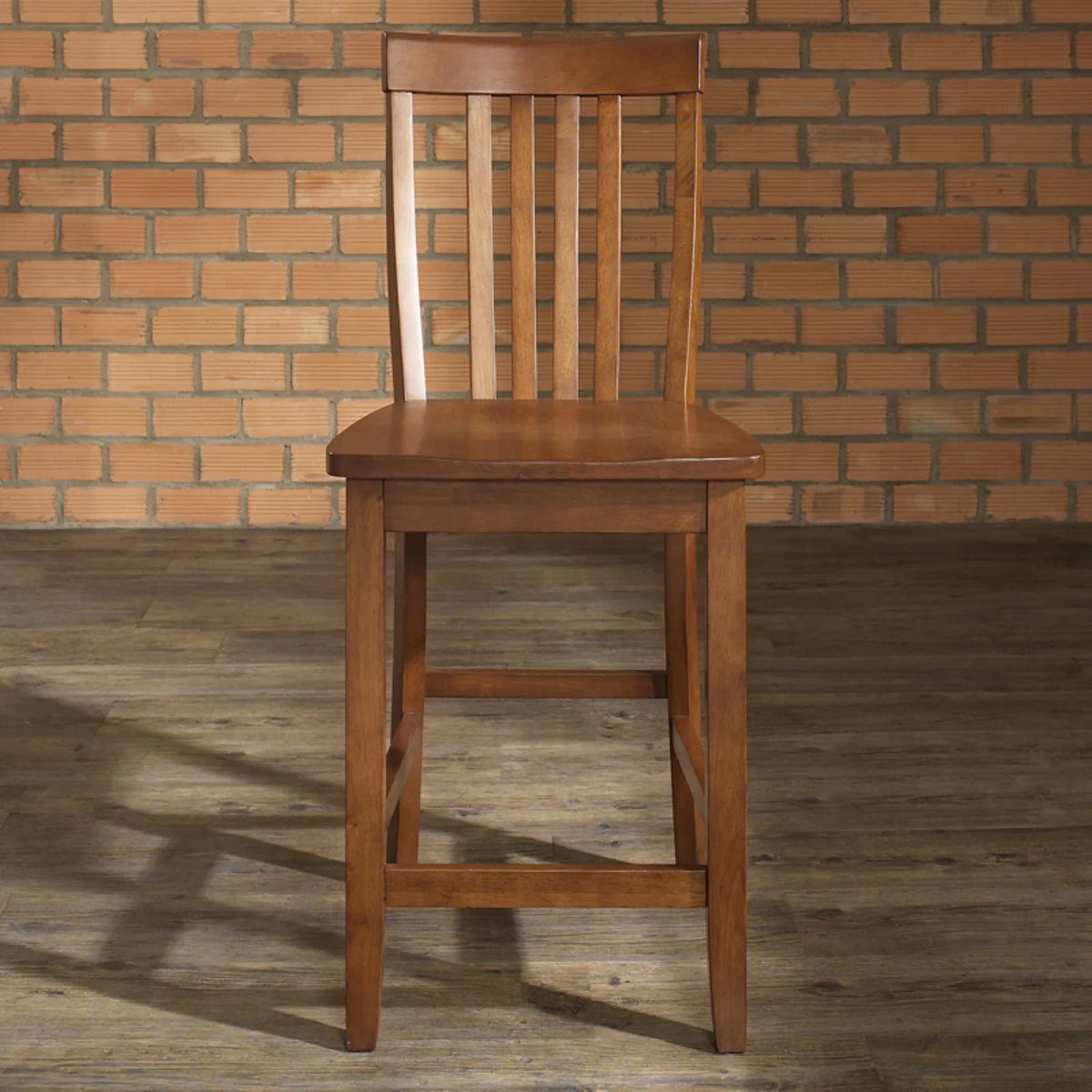 24" Wood Counter Stool Set of 2 K819