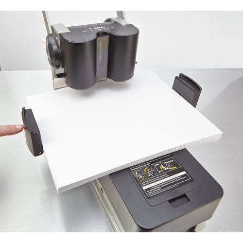 Extra Heavy-Duty Two-Hole Punch, 300 Sheets, Gray Q698