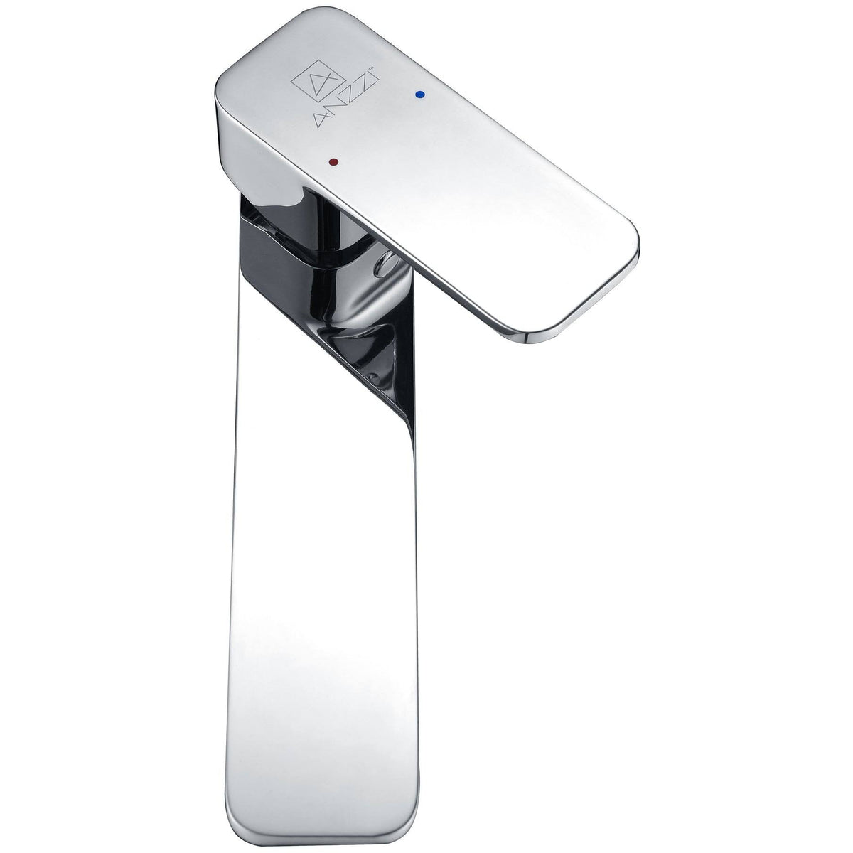 Polished Chrome Single Hole Single-Handle Bathroom Sink Faucet L41320
