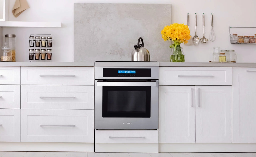 3 Piece Kitchen Appliance Package with Electric Cooktop Microwave and Wall Oven S95310