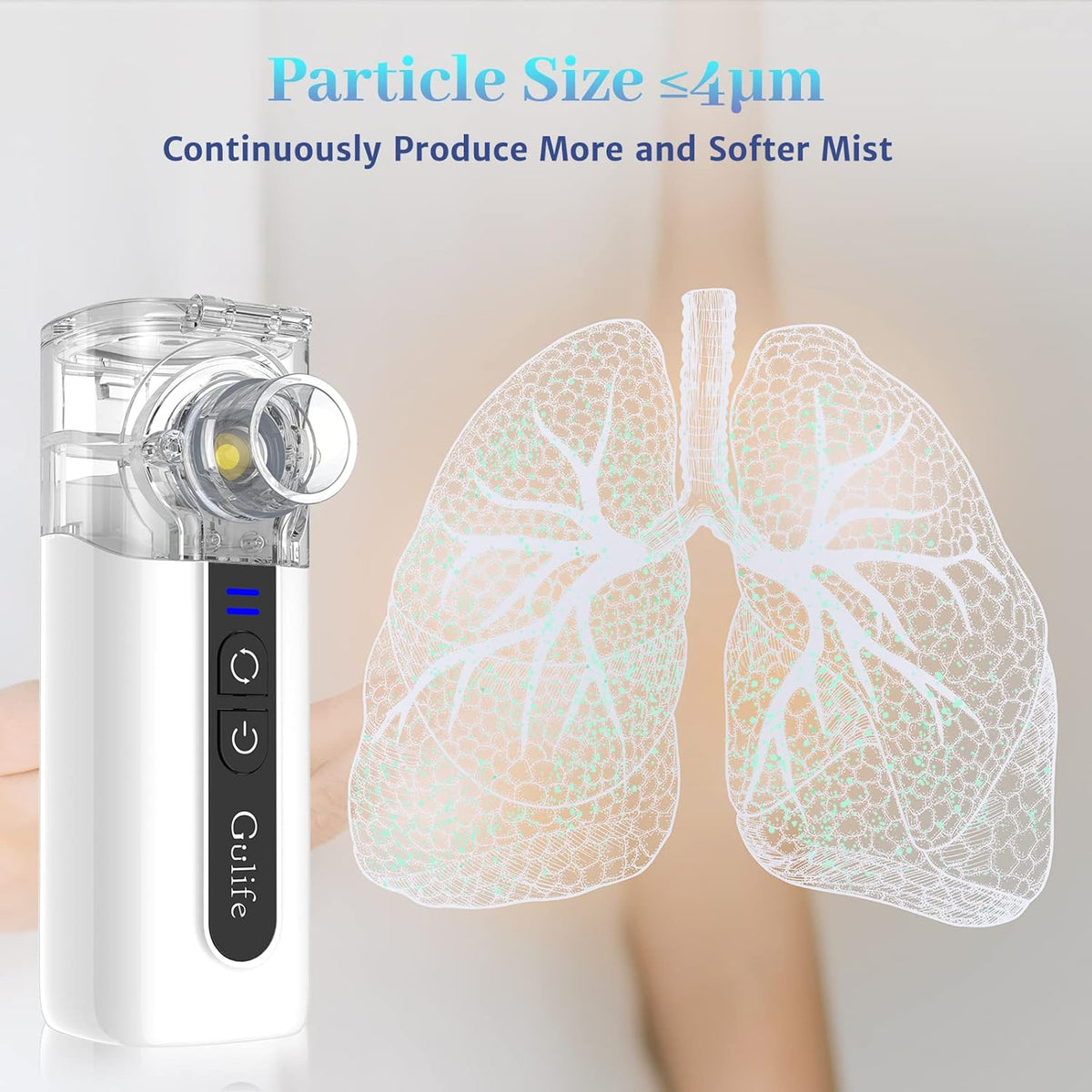 Portable Mesh Nebulizer Pack of 2 F767