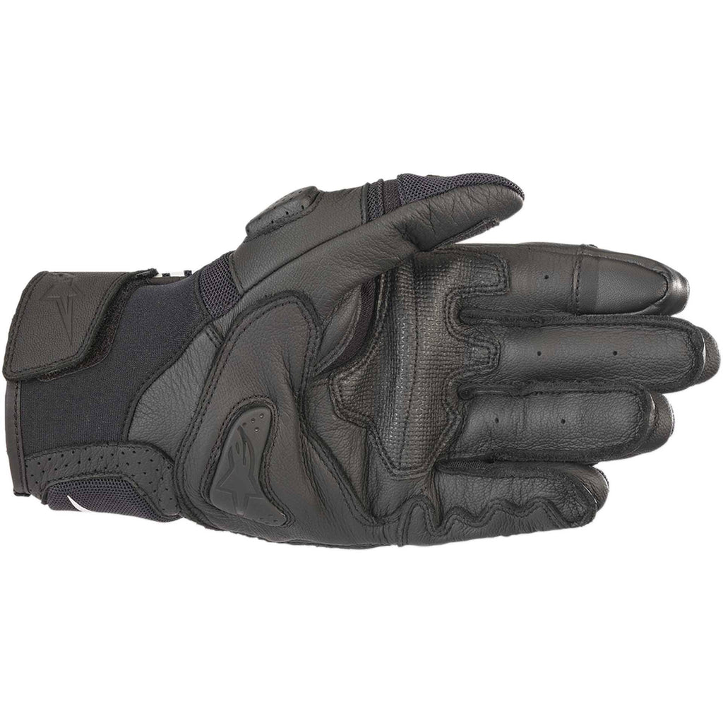 Black White Red Fluo Carbon Gloves Q6210