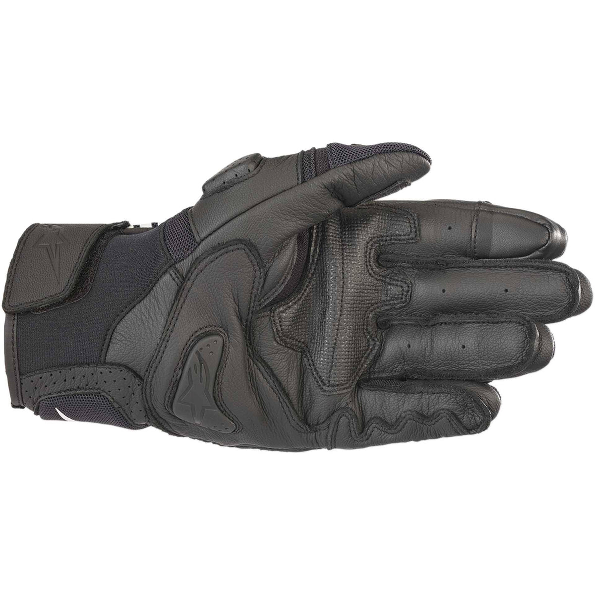 Black White Red Fluo Carbon Gloves Q6210