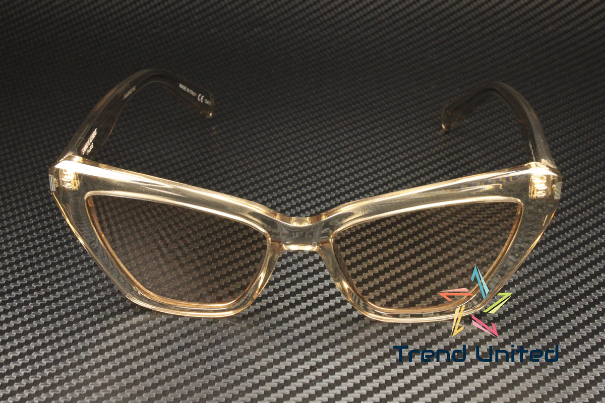 Cat Eye Nude Shiny Brown 54 mm Sunglasses H514