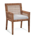 Beige Performance Fabric Dining Chair X565