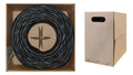 Black Solid Cat6 Bulk Cable Q4408